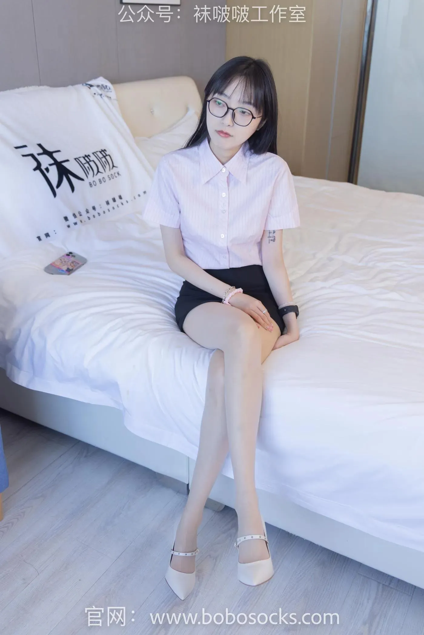 [BoBoSocks袜啵啵]NO.106 稚予-高跟鞋、肉丝 [140P]插图7
